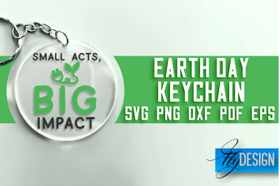 Earth Day Keychain SVG | Earth Day SVG Quotes | SVG File