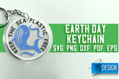 Earth Day Keychain SVG | Earth Day SVG Quotes | SVG File