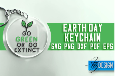 Earth Day Keychain SVG | Earth Day SVG Quotes | SVG File