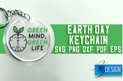 Earth Day Keychain SVG | Earth Day SVG Quotes | SVG File