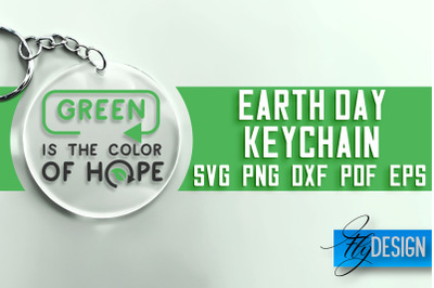 Earth Day Keychain SVG | Earth Day SVG Quotes | SVG File