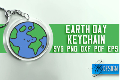 Earth Day Keychain SVG | Earth Day SVG Quotes | SVG File