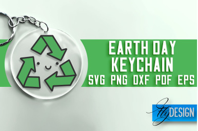 Earth Day Keychain SVG | Earth Day SVG Quotes | SVG File