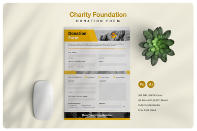 Charity Donation Form