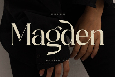 Magden - Modern Font Serif