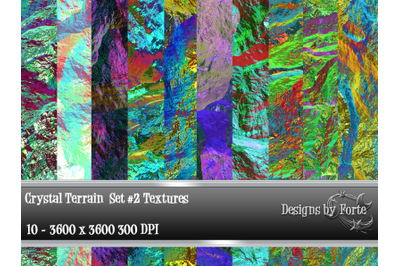 Crystal Terrain Set #2 Textures