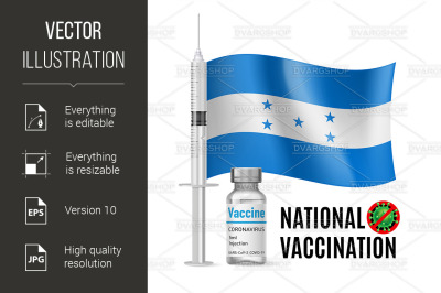 Immunization Icon of Honduras