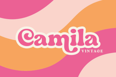 Camila Vintage - Retro Serif