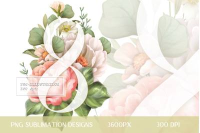 Women&#039;s Day Floral Sublimation | PNG Sublimation design