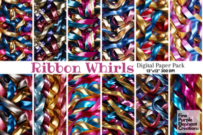 Curling Satin Ribbons Gift Wrapping Present Texture Paper