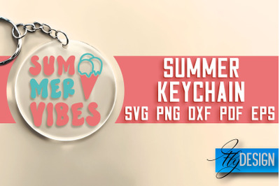 Summer Keychain SVG | Happy Quotes SVG &amp;nbsp;| SVG File