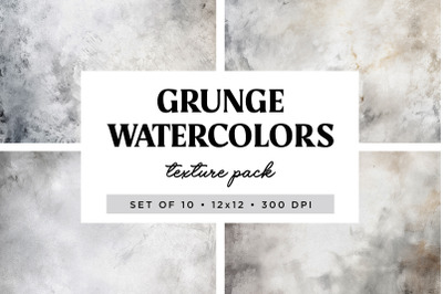 Watercolor Grunge Texture Clipart