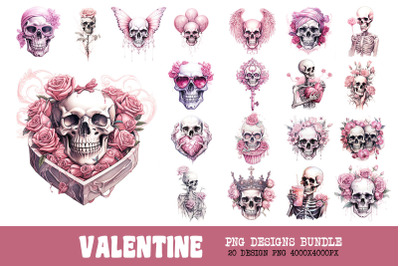 Gothic Valentines Design Bundle