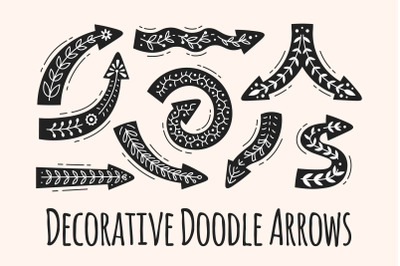 Decorative Doodle Arrows