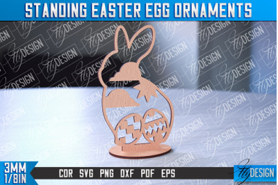 Standing Easter Egg Ornaments | Decorative&nbsp;Standing Easter Egg | CNC F