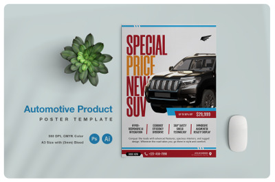 Automotive Product Poster