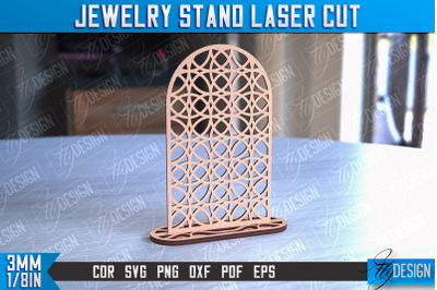 Jewelry Stand Laser Cut Design | Accessories Stand | CNC File