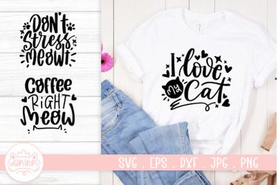 Cat&amp;nbsp;Quotes SVG Cut File