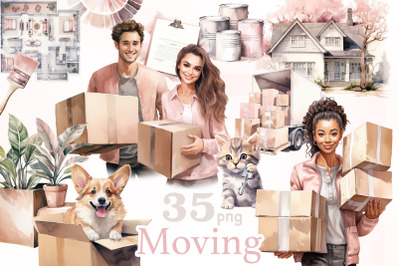 Moving Clip Art | Home Sweet Home Clipart