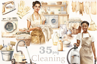 Cleaning Clip Art | Spring Clean Clipart