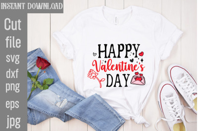 Happy Valentine&#039;s Day SVG cut file,Valentine Quotes, New Quotes, bundl