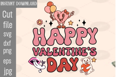 Happy Valentine&amp;&23;039;s Day SVG cut file&2C;Valentine Quotes&2C; New Quotes&2C; bundl