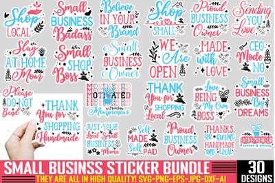 Small Business Sticker Bundle&2C;hank You Stickers Thank You Stickers&2C; Fo