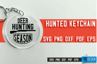 Hunting Keychain SVG Design | Hunter Club | Hunting SVG&amp;nbsp;