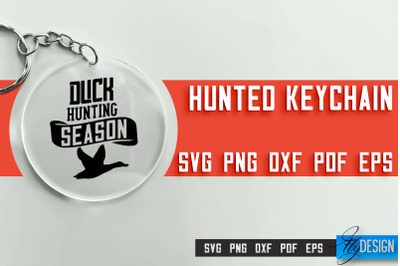 Hunting Keychain SVG Design | Hunter Club | Hunting SVG&amp;nbsp;