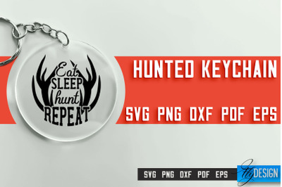 Hunting Keychain SVG Design | Hunter Club | Hunting SVG&amp;nbsp;