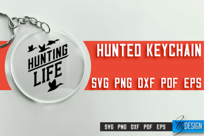 Hunting Keychain SVG Design | Hunter Club | Hunting SVG&amp;nbsp;