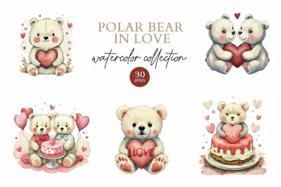 Polar Bear In Love