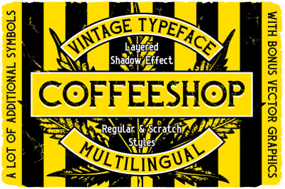 Coffeshop Vintage Font