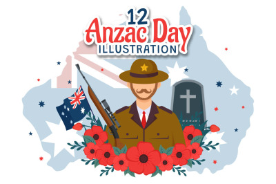 12 Anzac Day Illustration