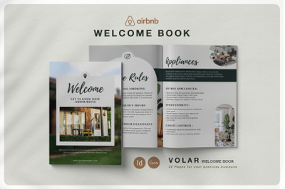 VOLAR Airbnb Welcome Book Template