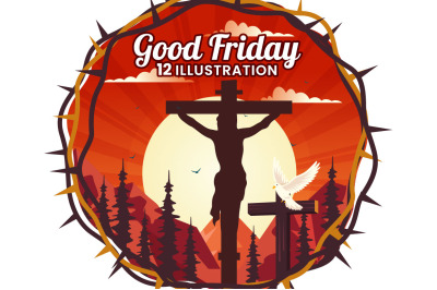 12 Good Friday Illustration