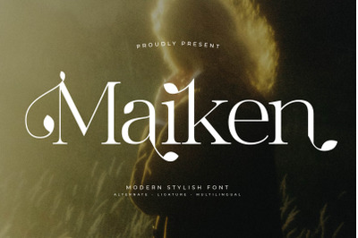 Maiken - Modern Stylish Font