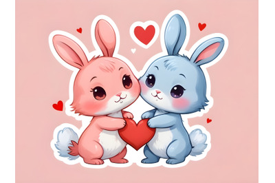 bunny couple making love