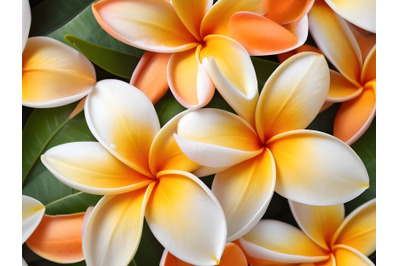 soft sweet orange flower
