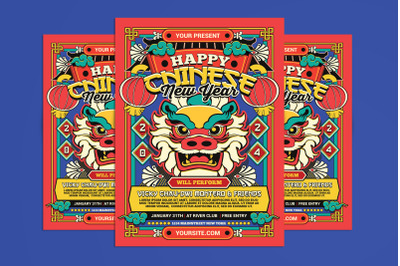 Chinese Lunar New Year Flyer
