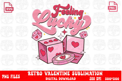 Retro Valentine day Sublimation PNG