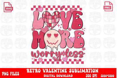 Retro Valentine Sublimation Design