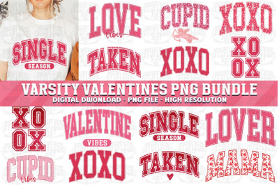 Retro Valentines Day Png Bundle