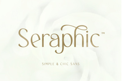 Seraphic - Simple &amp; Chic Sans