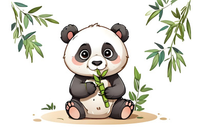 Cute panda