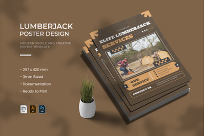 Lumberjack Service - Poster