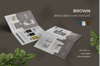 Brown - Bifold Brochure