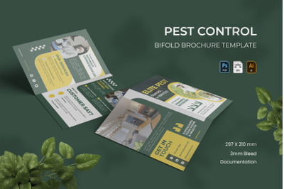 Pest Control Service - Bifold Brochure