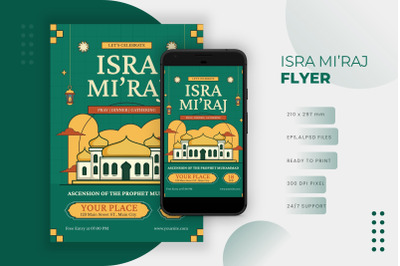 Isra Miraj - Flyer