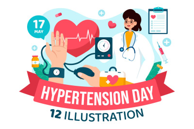 12 World Hypertension Day Illustration